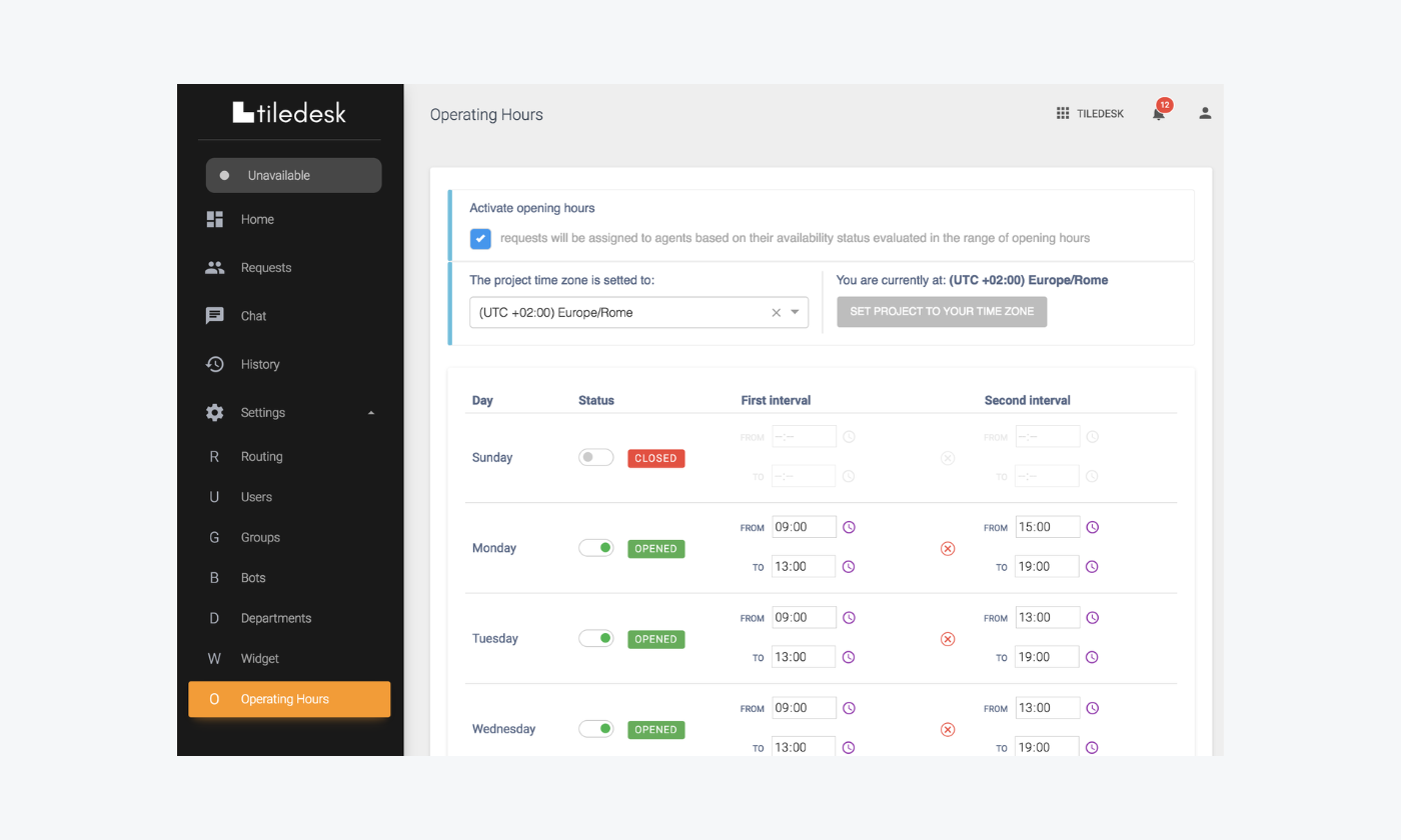 tiledesk AI Customer Support Software