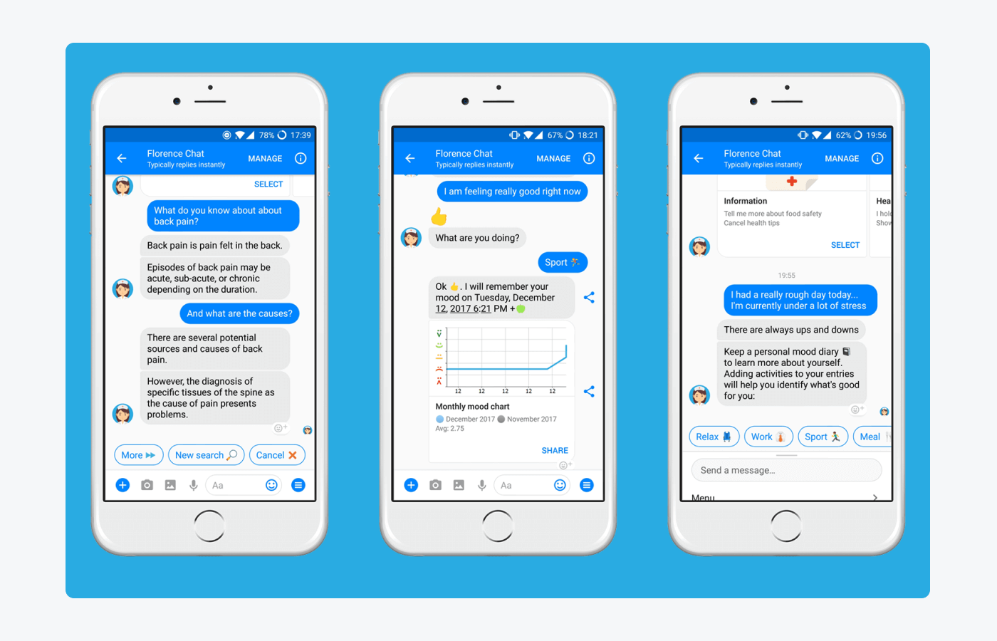 chatbot autoamtion on healthcare 