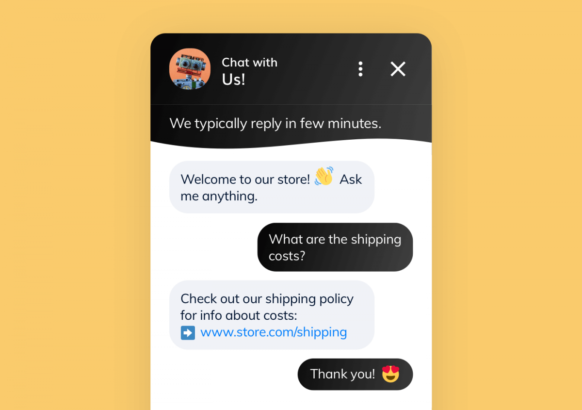 An AI chatbot for marketing and customer service automation