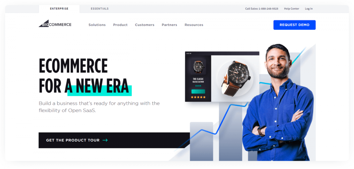 BigCommerce homepage