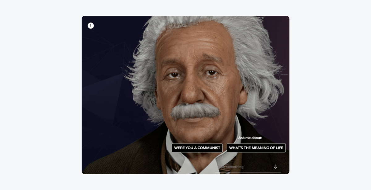 Meet Einstein example
