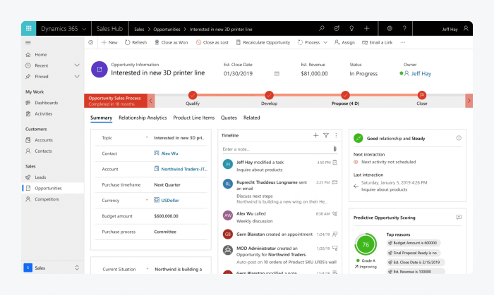 microsoft dynamic panel view