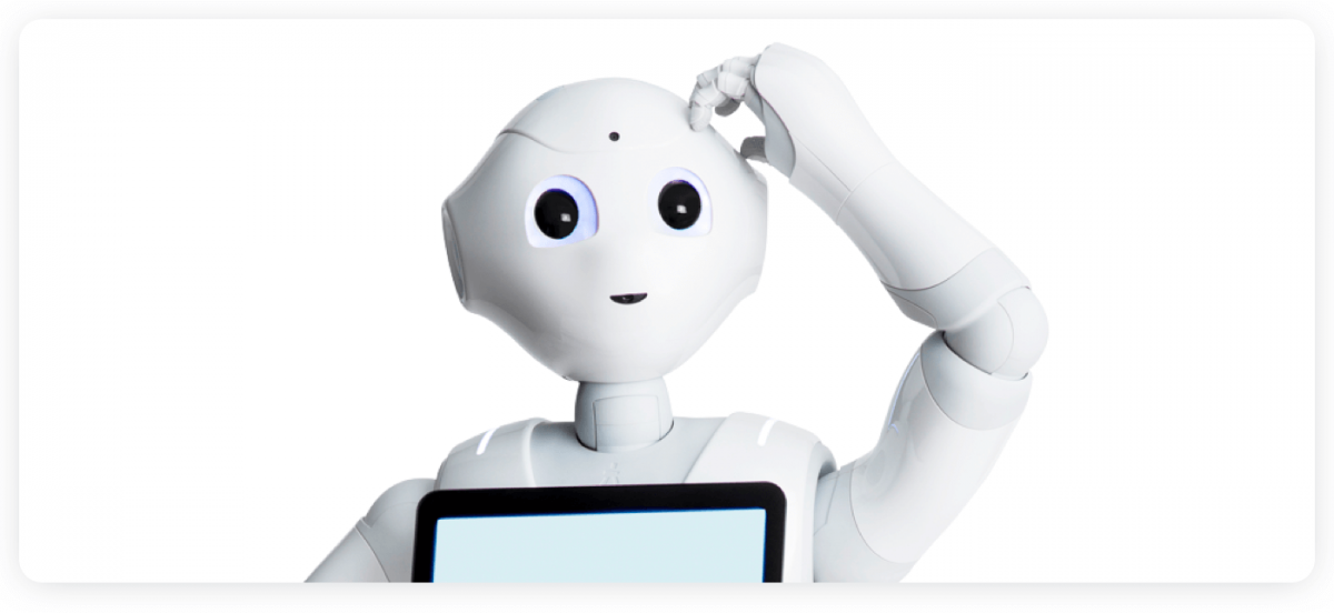 A humanoid robot by Softbank.
